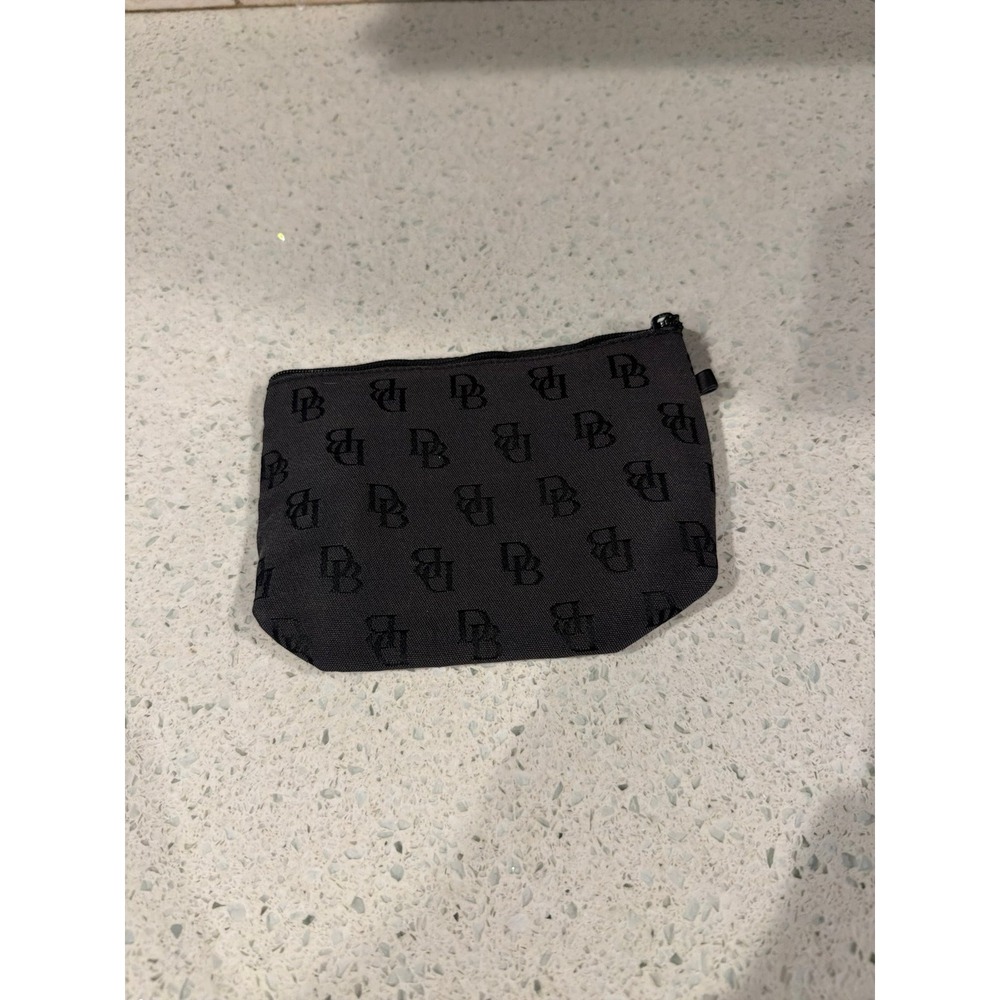 Dooney‎ Bourke DB Logo Pouch Black Gray